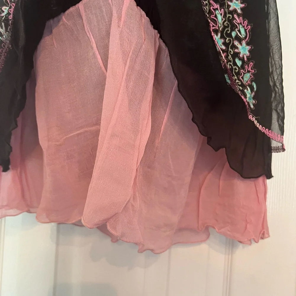 Vintage Athropologie Embroidered Skirt - Women’s size 4 - Picture 6 of 8